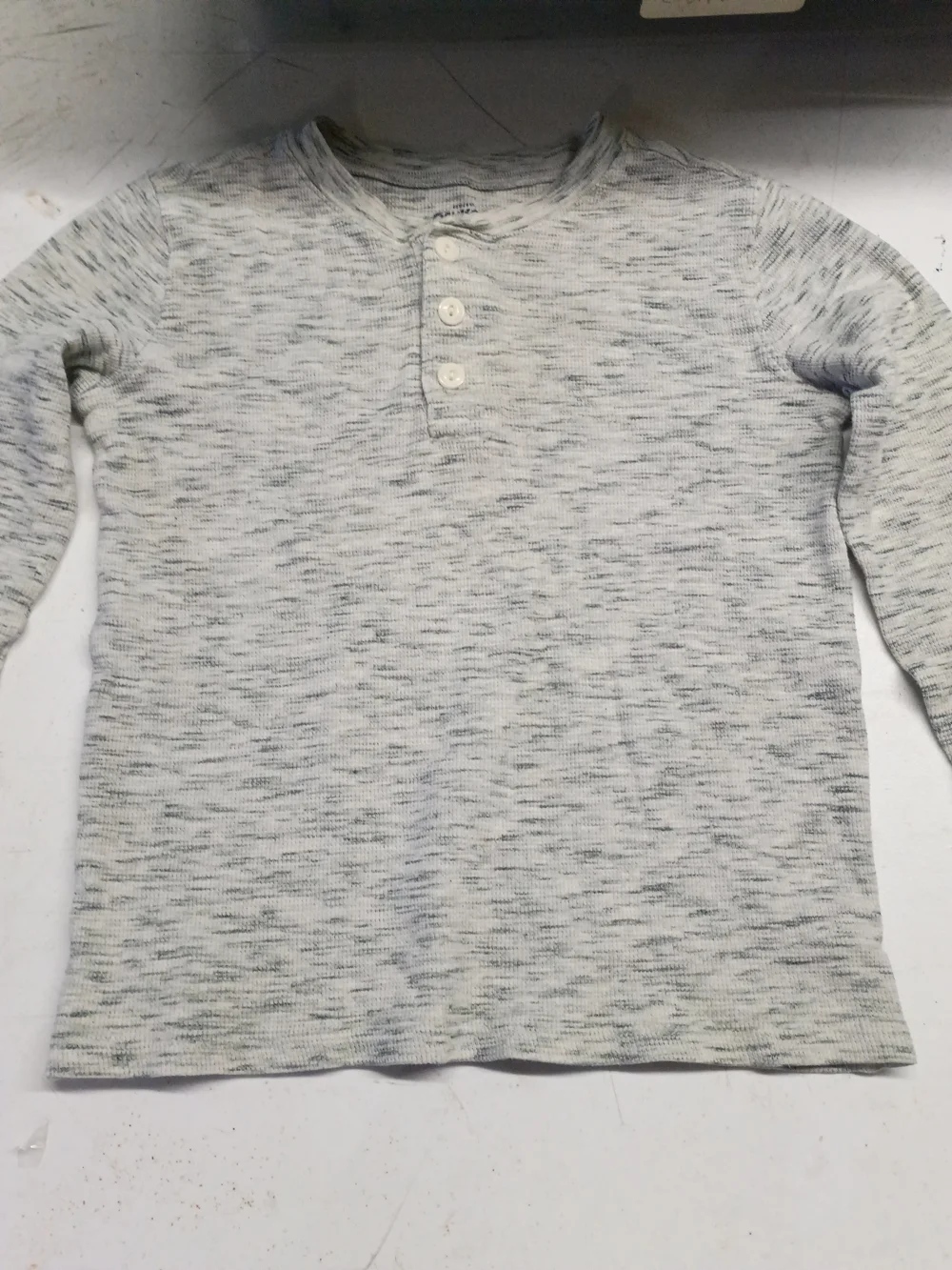 Osh Kosh B'gosh Boys Long Sleeve Gray Thermal